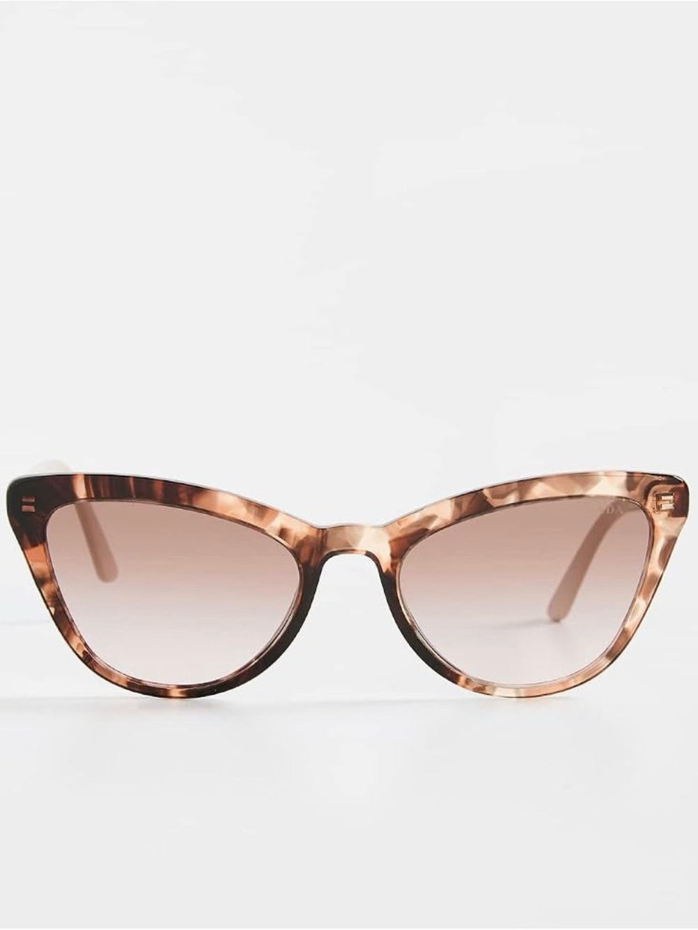 Prada Tortoiseshell Cat-Eye Sunglasses in Brown Gradient
